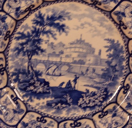 SCENIC PLATE FROM THE DON POTTERY YORKSHIRE - ADDITIONAL PHOTO 1