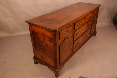 A GEORGIAN OAK SERVING DRESSER - ADDITIONAL PHOTO 1