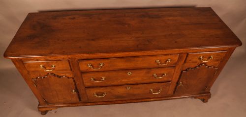 A GEORGIAN OAK SERVING DRESSER - ADDITIONAL PHOTO 9