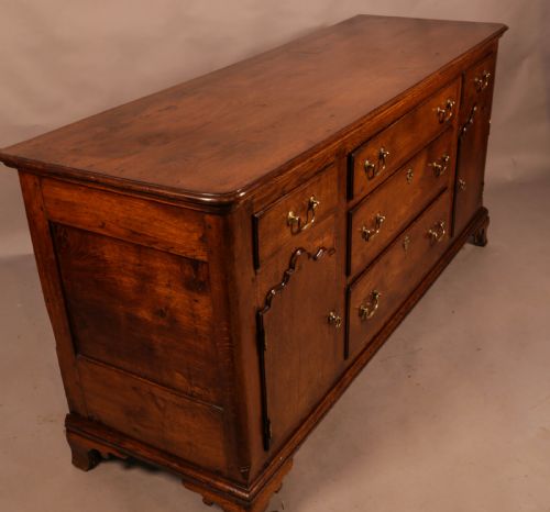 A GEORGIAN OAK SERVING DRESSER - ADDITIONAL PHOTO 10