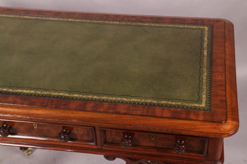 A SUPER QUALITY VICTORIAN LIBRARY TABLE BY FRY AND CO - ADDITIONAL PHOTO 10
