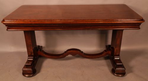 AN EXTRA LARGE VICTORIAN DUMB WAITER - ADDITIONAL PHOTO 7