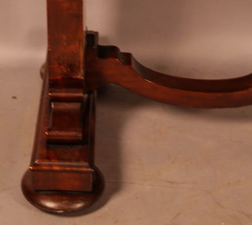AN EXTRA LARGE VICTORIAN DUMB WAITER - ADDITIONAL PHOTO 9