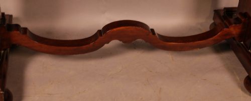 AN EXTRA LARGE VICTORIAN DUMB WAITER - ADDITIONAL PHOTO 11