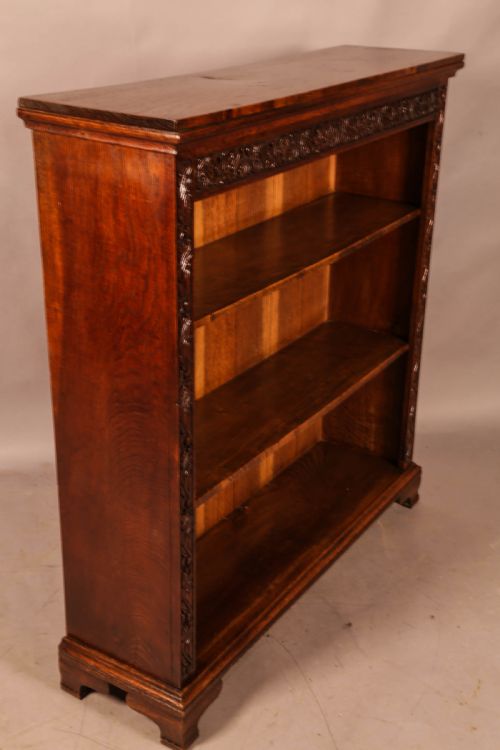 OPEN BOOKCASE IN OAK - ADDITIONAL PHOTO 1