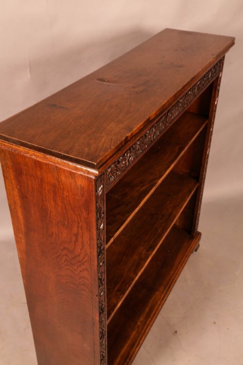 OPEN BOOKCASE IN OAK - ADDITIONAL PHOTO 2