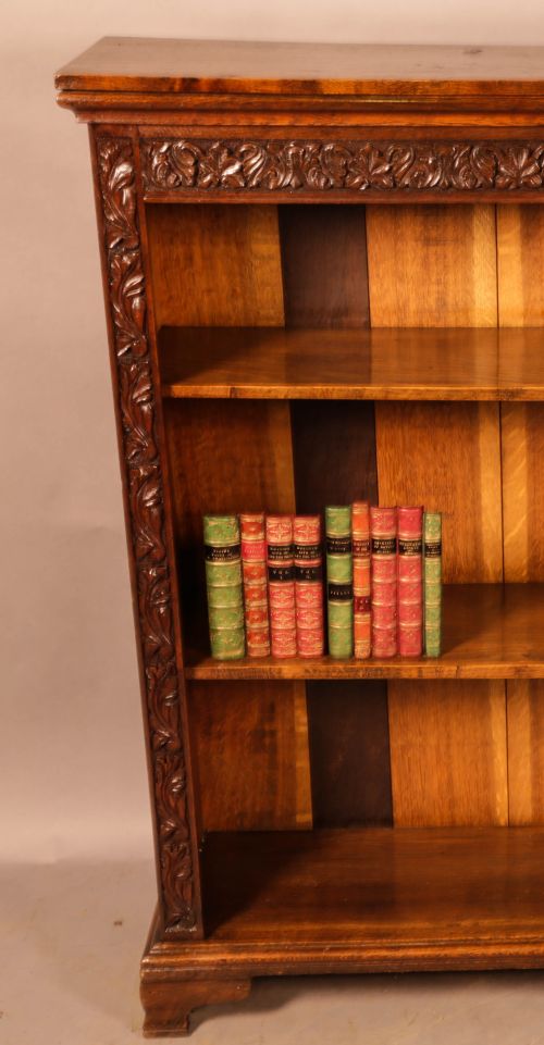 OPEN BOOKCASE IN OAK - ADDITIONAL PHOTO 4