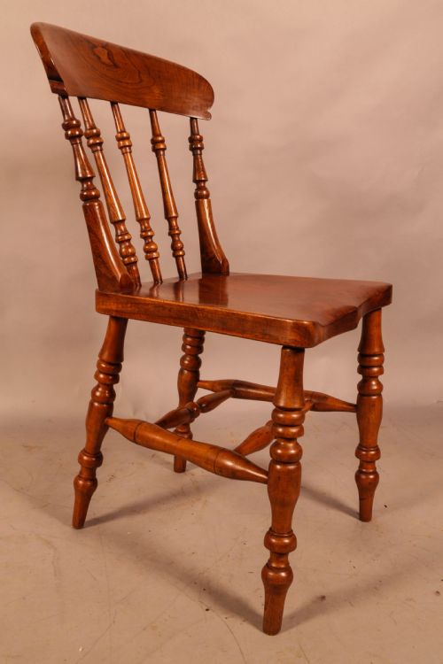 A HARLEQUIN SET OF 4 ALLSOP KITCHEN CHAIRS ROMAN - ADDITIONAL PHOTO 6