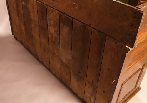 A GOOD GEORGIAN SERVING DRESSER IN OAK - ADDITIONAL PHOTO 12