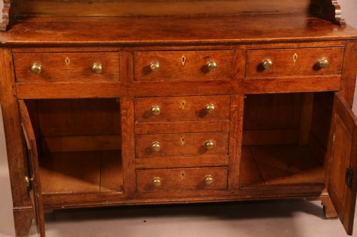 A GOOD EARLY 19TH C WELSH DRESSER - ADDITIONAL PHOTO 7