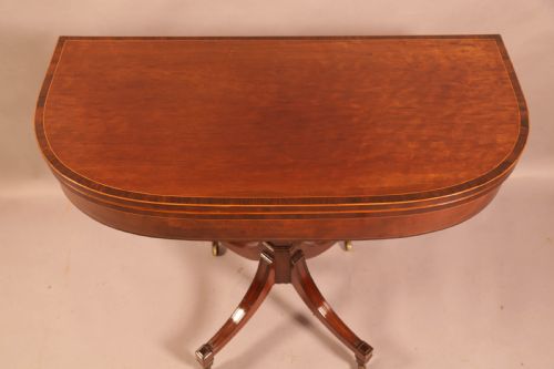 A SUPER QUALITY REGENCY GAMES TABLE - ADDITIONAL PHOTO 3