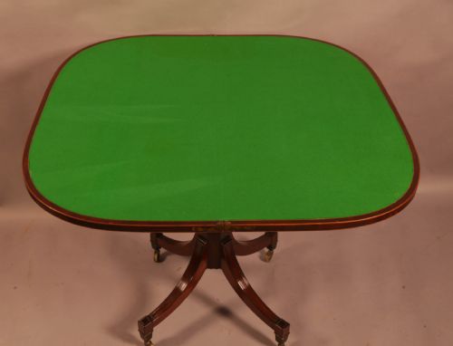 A SUPER QUALITY REGENCY GAMES TABLE - ADDITIONAL PHOTO 5