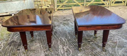 RARE IMPERIAL DINING TABLE 7 LEAVES SEATS 20 C 1830 - ADDITIONAL PHOTO 8