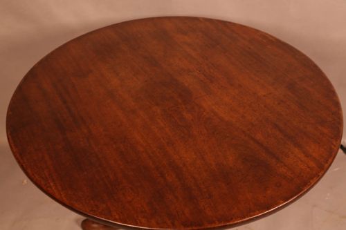 A GOOD 18TH CENTURY BIRD CAGE TRIPOD SUPPER TABLE - ADDITIONAL PHOTO 4