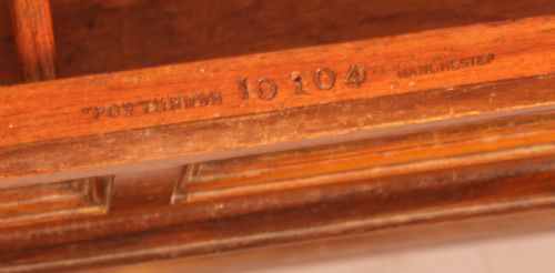 A VICTORIAN DUET STOOL IN MAHOGANY MANCHESTER MAKER - ADDITIONAL PHOTO 5