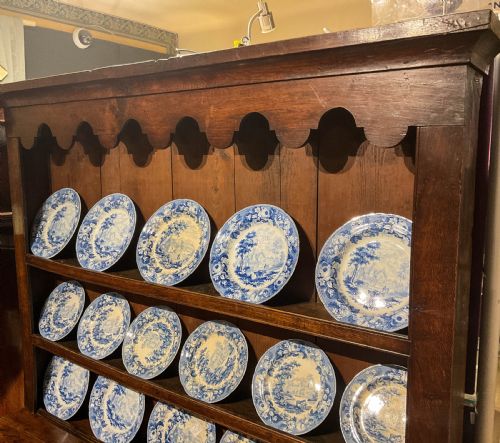 8TH CENTURY GEORGIAN OAK DRESSER GOOD PATINA - ADDITIONAL PHOTO 2