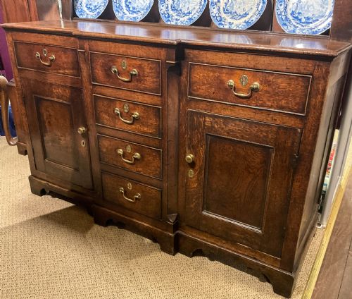 8TH CENTURY GEORGIAN OAK DRESSER GOOD PATINA - ADDITIONAL PHOTO 5