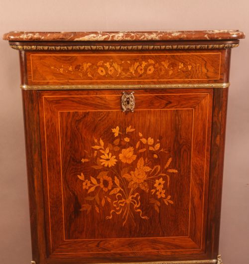 A SUPER QUALITY FRENCH SECRETAIR CABINET ROSEWOOD - ADDITIONAL PHOTO 5