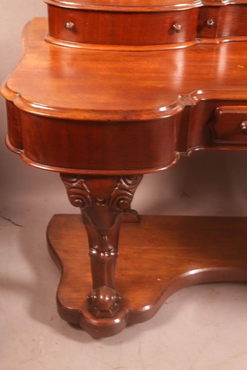 A VICTORIAN DUCHESS DRESSING TABLE IN MAHOGANY - ADDITIONAL PHOTO 7