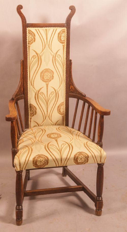 AN ART NEUVAUX ARM CHAIR - ADDITIONAL PHOTO 4