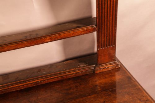 A SUPERB GEORGIAN WELSH DRESSER IN OAK - ADDITIONAL PHOTO 12