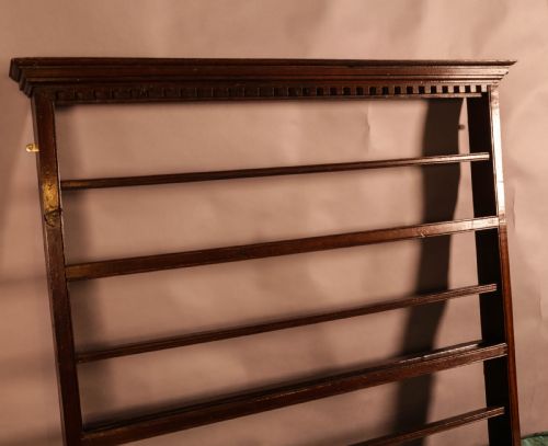 A TINY GEORGIAN PLATE RACK - ADDITIONAL PHOTO 1