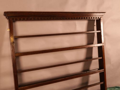 A TINY GEORGIAN PLATE RACK - ADDITIONAL PHOTO 2