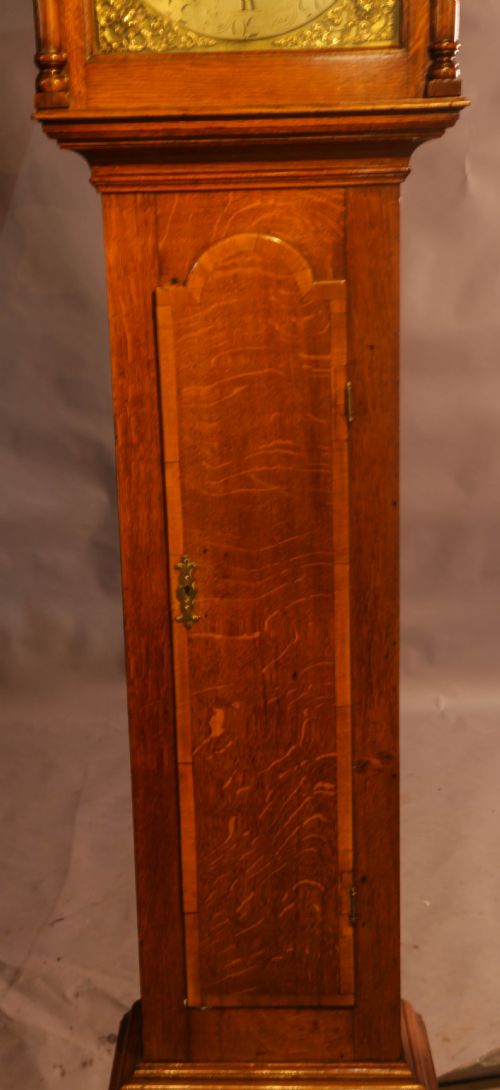 8 DAY LONGCASE CLOCK BY ROBERT SCHOFIELD OF ROCHDALE - ADDITIONAL PHOTO 1