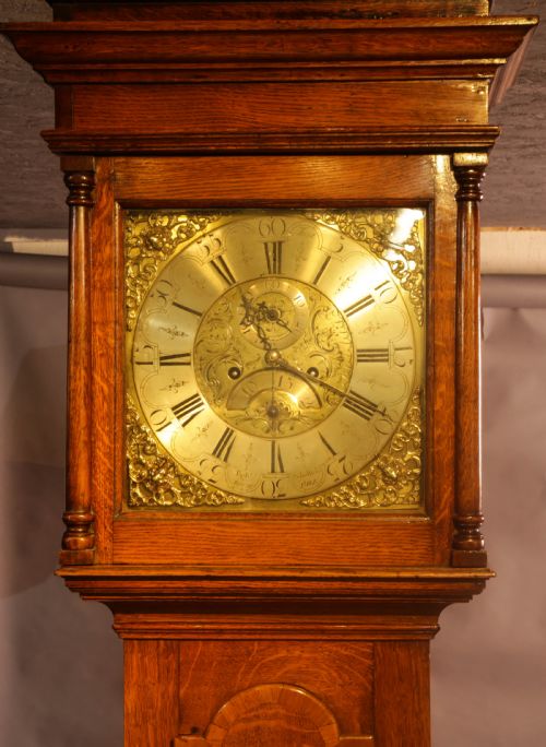 8 DAY LONGCASE CLOCK BY ROBERT SCHOFIELD OF ROCHDALE - ADDITIONAL PHOTO 2