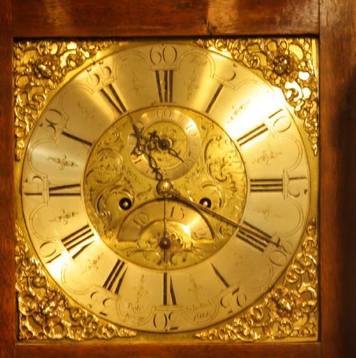 8 DAY LONGCASE CLOCK BY ROBERT SCHOFIELD OF ROCHDALE - ADDITIONAL PHOTO 3