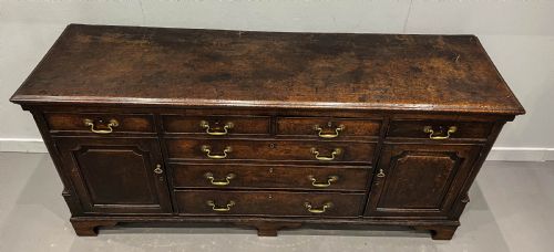 GEORGIAN OAK SERVING DRESSER - ADDITIONAL PHOTO 2