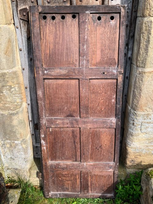 A 17TH CENTURY OAK DOOR YORK MINSTER - ADDITIONAL PHOTO 4