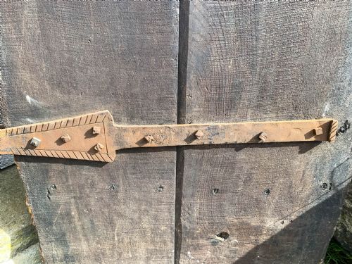 A FANTASTIC 17TH CENTURY OAK DOOR GOTHIC YORK MINSTER - ADDITIONAL PHOTO 3