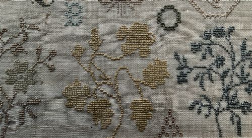 AN ACKWORTH SCHOOL QUAKER SAMPLER ELIZA PAUL 1806 - ADDITIONAL PHOTO 1