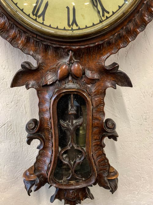 A RARE TAVERN CLOCK BY WILLIAM POTTS OF PUDSEY LEEDS - ADDITIONAL PHOTO 1