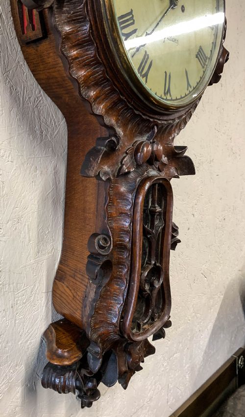 A RARE TAVERN CLOCK BY WILLIAM POTTS OF PUDSEY LEEDS - ADDITIONAL PHOTO 10