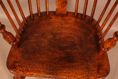 A MATCHING SET OF 6 WINDSOR CHAIRS - ADDITIONAL PHOTO 13