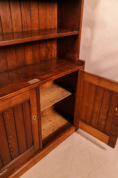 A GOOD AESTHETIC MOVEMENT OPEN BOOKCASE - ADDITIONAL PHOTO 12