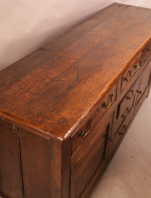 A GEORGIAN SERVING DRESSER IN OAK - ADDITIONAL PHOTO 8