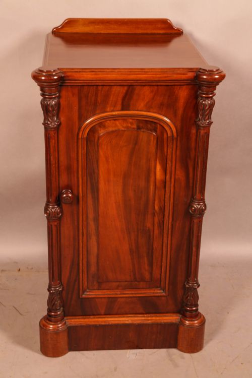 a victorian bedside cupboard - CATEGORY: ANTIQUE CUPBOARDS - DATED VICTORIAN