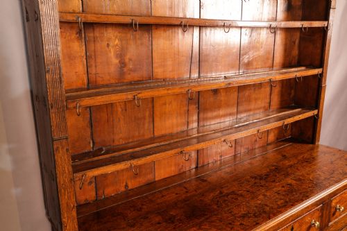 A GOOD GEORGIAN OAK WELSH DRESSER - ADDITIONAL PHOTO 10
