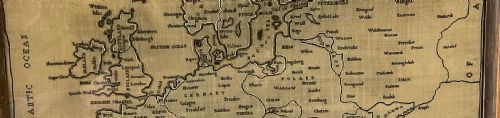 A VERY GOOD MAP SAMPLER C 1840 - ADDITIONAL PHOTO 5