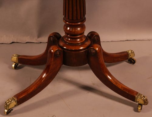 A GEORGIAN MAHOGANY GAMES TABLE - ADDITIONAL PHOTO 2