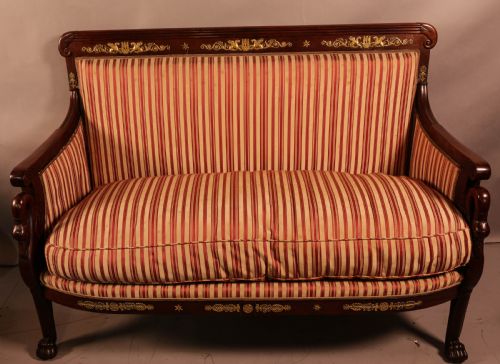 a superb regency sofa - CATEGORY: ANTIQUE SOFAS - DATED REGENCY