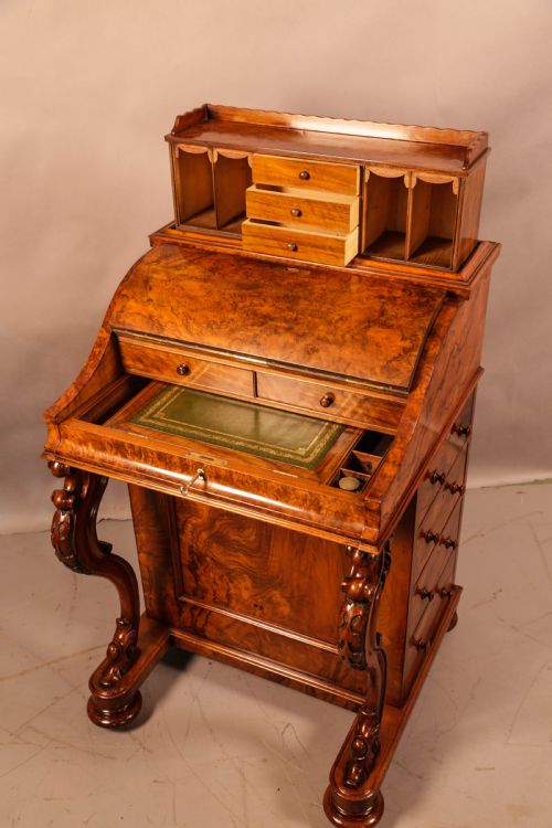 A VERY GOOD JACK IN A BOX DAVENPORT DESK - ADDITIONAL PHOTO 4