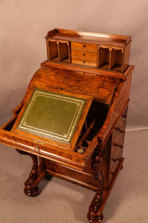A VERY GOOD JACK IN A BOX DAVENPORT DESK - ADDITIONAL PHOTO 5