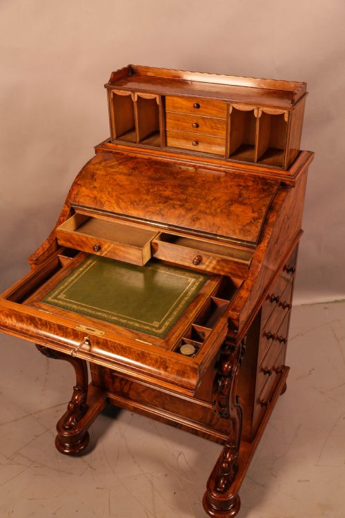 A VERY GOOD JACK IN A BOX DAVENPORT DESK - ADDITIONAL PHOTO 6