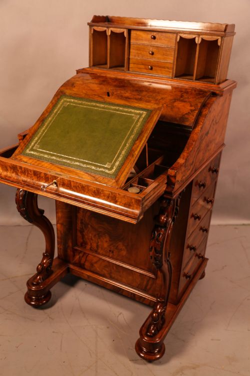 A VERY GOOD JACK IN A BOX DAVENPORT DESK - ADDITIONAL PHOTO 7