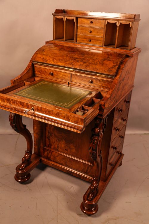 A VERY GOOD JACK IN A BOX DAVENPORT DESK - ADDITIONAL PHOTO 8