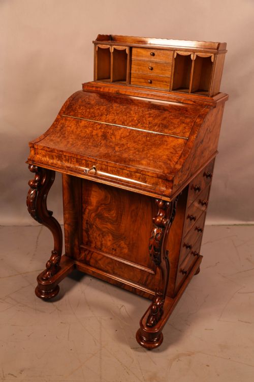 A VERY GOOD JACK IN A BOX DAVENPORT DESK - ADDITIONAL PHOTO 9